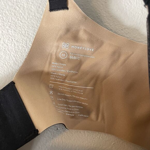 Honeylove Crossover LiftWear Bra Sz M 36 B/C - Picture 7 of 8